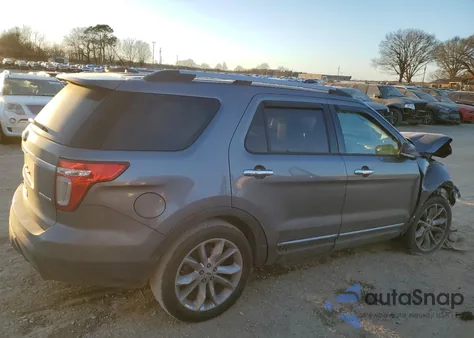 2013 Ford Explorer Xlt из США, поврежденный, VIN 1FM5K7D87DGB24378